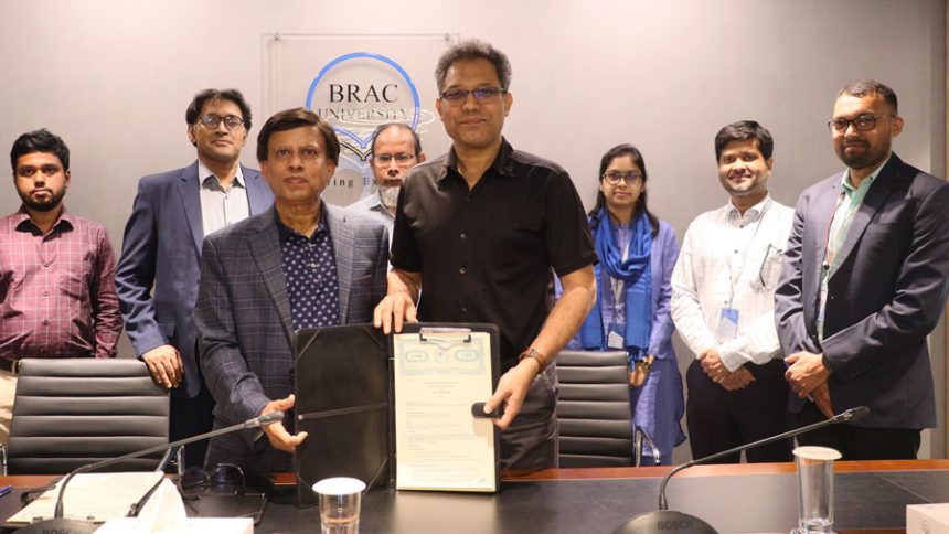 ভিএলএসআই প্রযুক্তিতে ব্র্যাক ইউনিভার্সিটি ও এসবিআইটির গবেষণা চুক্তি