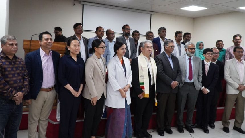 জাইকা ও জাপানি বিশেষজ্ঞদের উপস্থিতিতে কার্ডিয়াক অ্যানিউরিজম প্রকল্পের সমাপ্তি