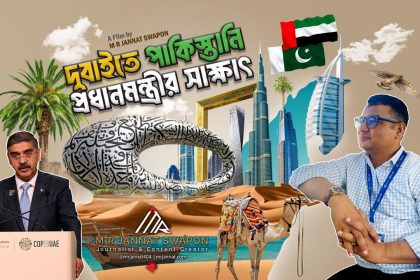 দুবাইতে পাকিস্তানের তত্ত্বাবধায়ক প্রধানমন্ত্রী আনোয়ারুল হক কাকার সাথে হঠাৎ দেখা