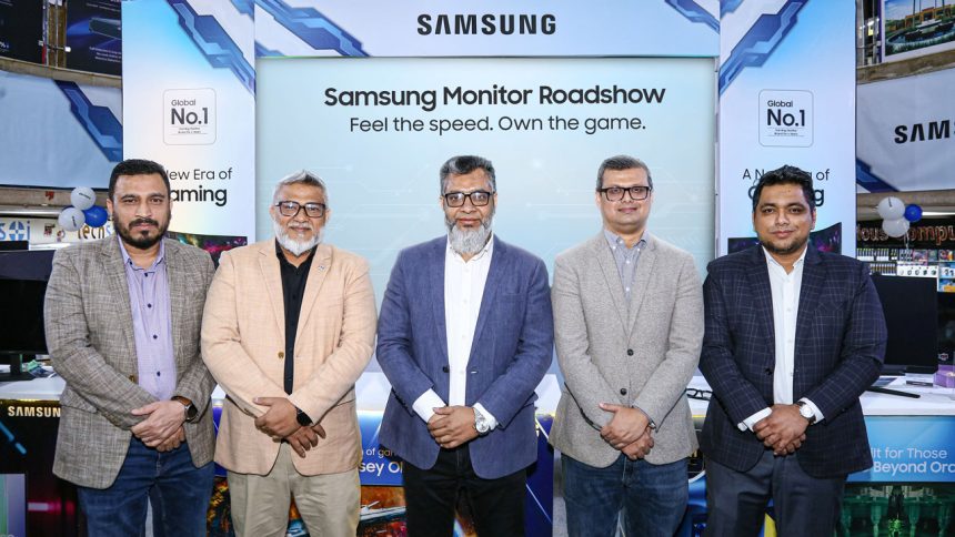 প্রিমিয়াম ও সাশ্রয়ী বাজেটের মনিটর নিয়ে ইসিএস কম্পিউটার সিটিতে স্যামসাং