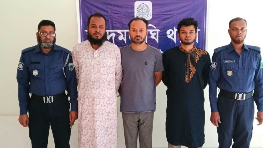 সান্তাহারে আদালতের ১৪৪ ধারা অমান্য করে মার্কেট দখলের চেষ্টা, গ্রেপ্তার ৩