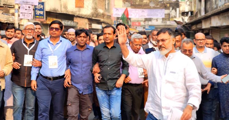 ঢাকা-১৫ আসনে ভোটের উত্তাপ: ধানের শীষের পক্ষে গণজোয়ারের দাবি